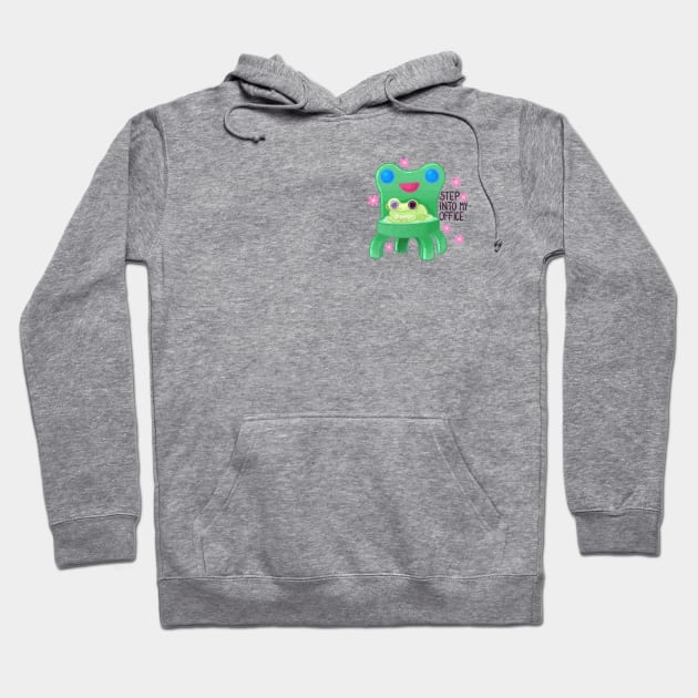 Froggy Chair Animal Crossing Hoodie by desiisart